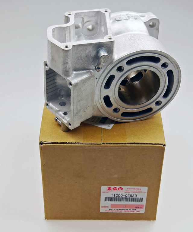 SUZUKI 85 RM 2003-2016 Kit cylindre neuf origine + kit piston, joints et cage à aiguilles