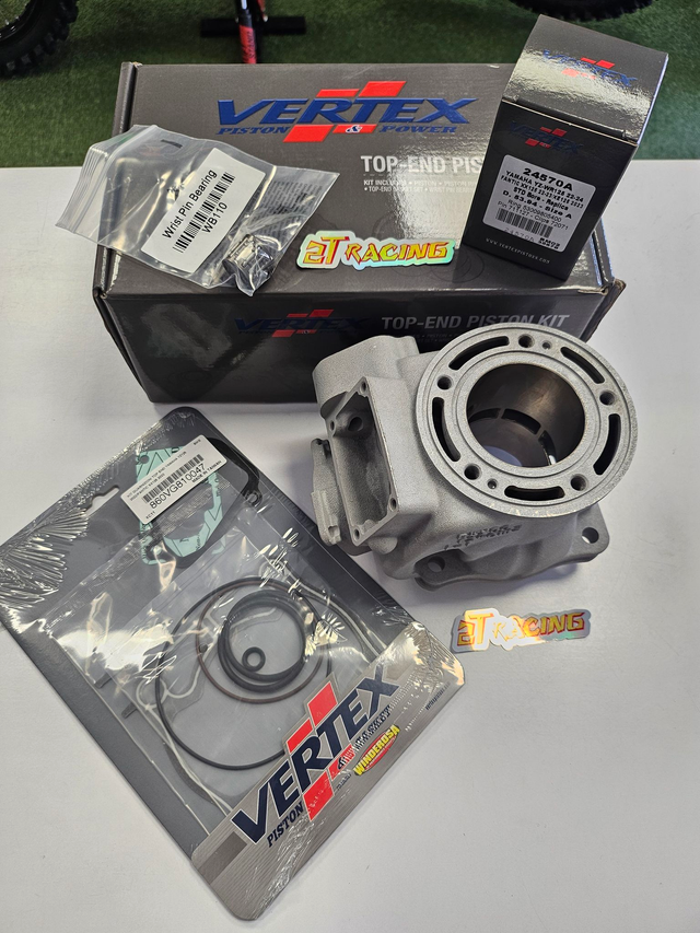 YAMAHA 125 YZ 2022-2026 Kit cylindre reconditionné à neuf + kit piston, joints et cage à aiguilles