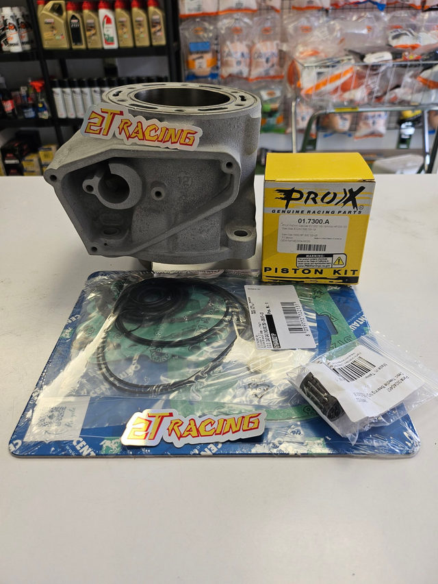 GAS GAS 300 EC 1999-2018 Kit cylindre reconditionné à neuf + kit piston, joints et cage à aiguilles