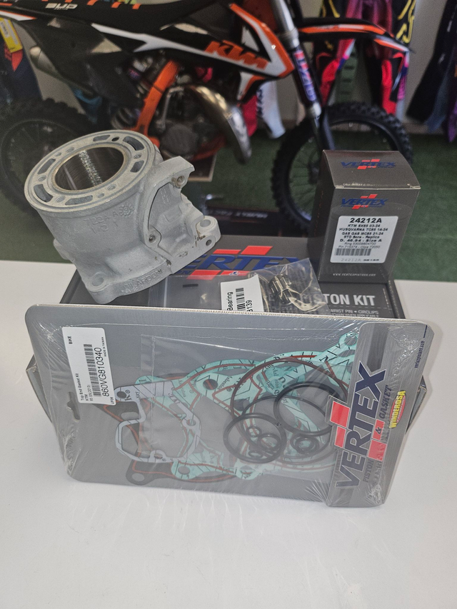 KTM 85 SX 2013-2017 Kit cylindre reconditionné à neuf + kit piston, joints et cage à aiguilles
