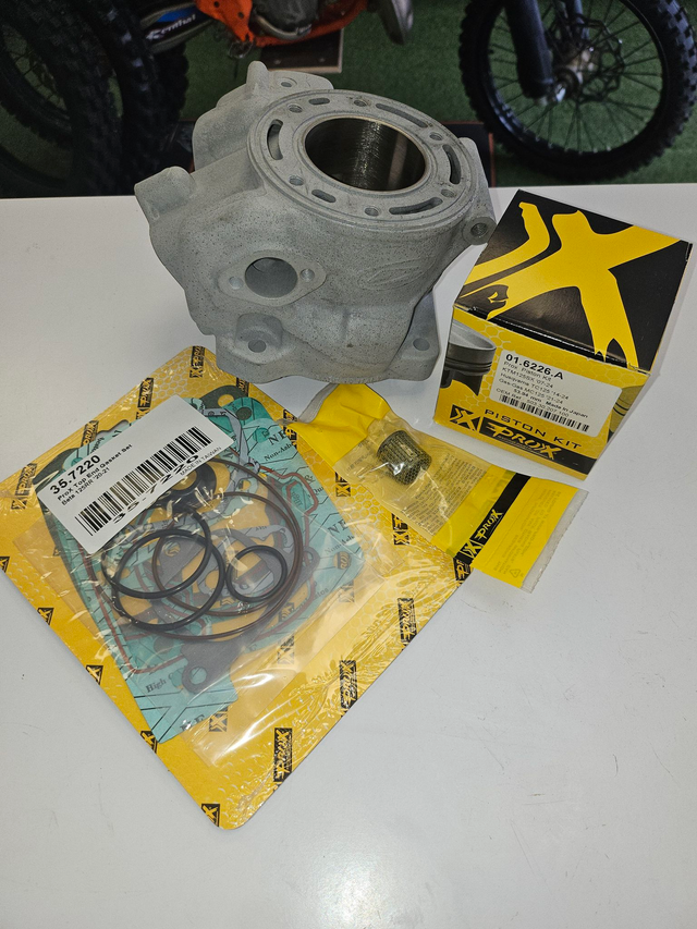 BETA 125 RR 2019-2023 Kit cylindre reconditionné à neuf + kit piston, joints et cage à aiguilles