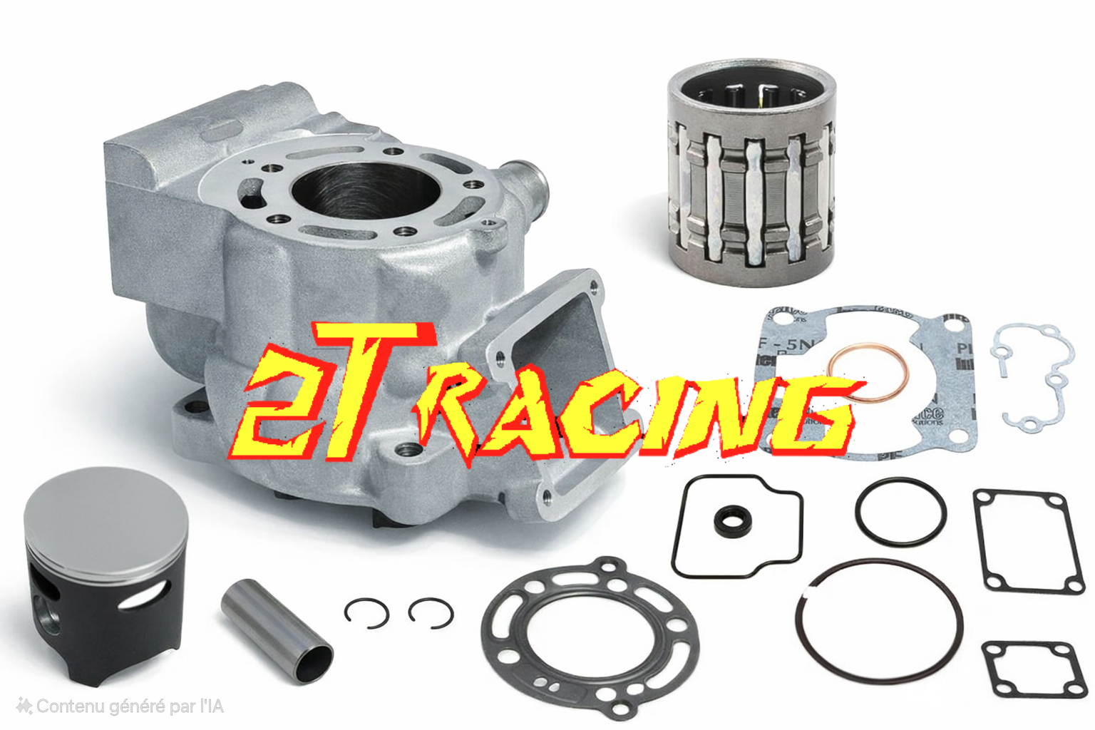 KAWASAKI 85 KX 2014-2024 Kit cylindre neuf + kit piston, joints et cage à aiguilles